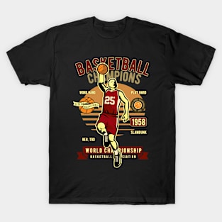 Vintage Basketball Champions T-Shirt